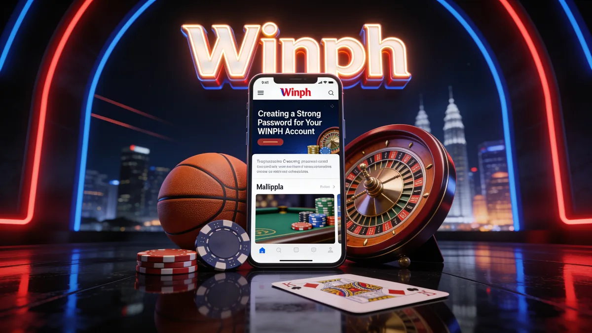 winph in the Philippines — Creating a Strong Password for Your WINPH Account
